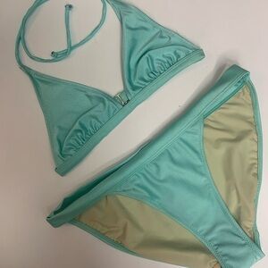 New Banana Republic Mint Green Bikini Swimsuit